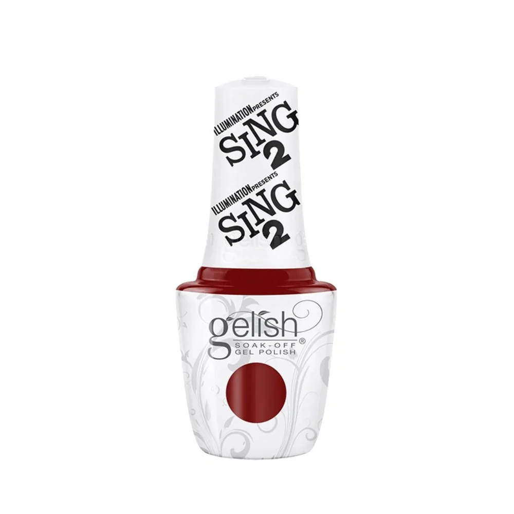 Gelish Gel Polish - Red Shore City Rouge #1110442