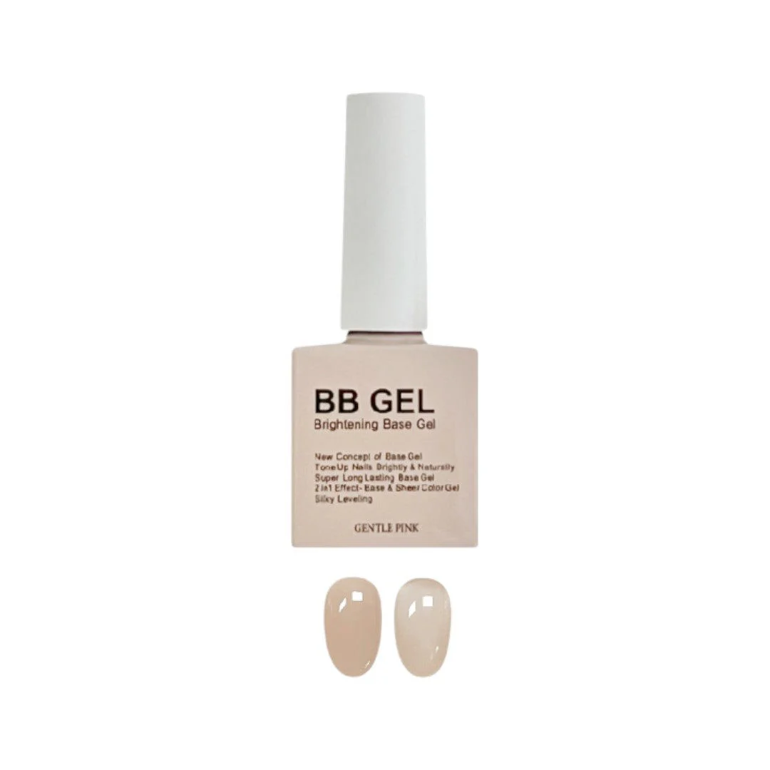 Gentle Pink BB Gel - 2In1 Brightening Colour Base Gel #BB01