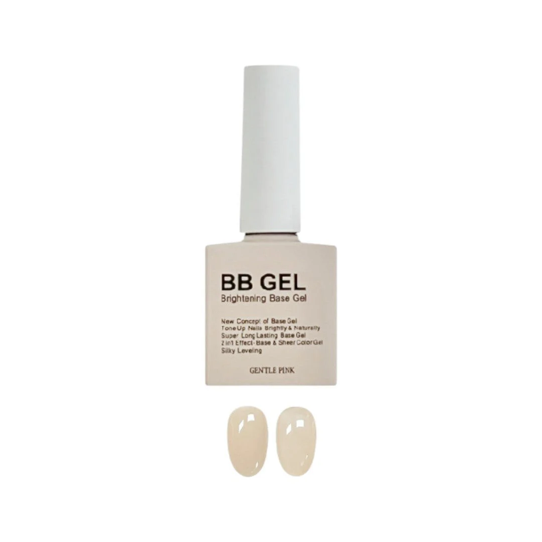Gentle Pink BB Gel - 2In1 Brightening Colour Base Gel #BB02
