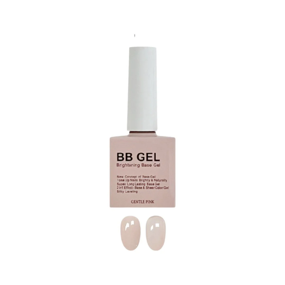 Gentle Pink BB Gel - 2In1 Brightening Colour Base Gel #BB05