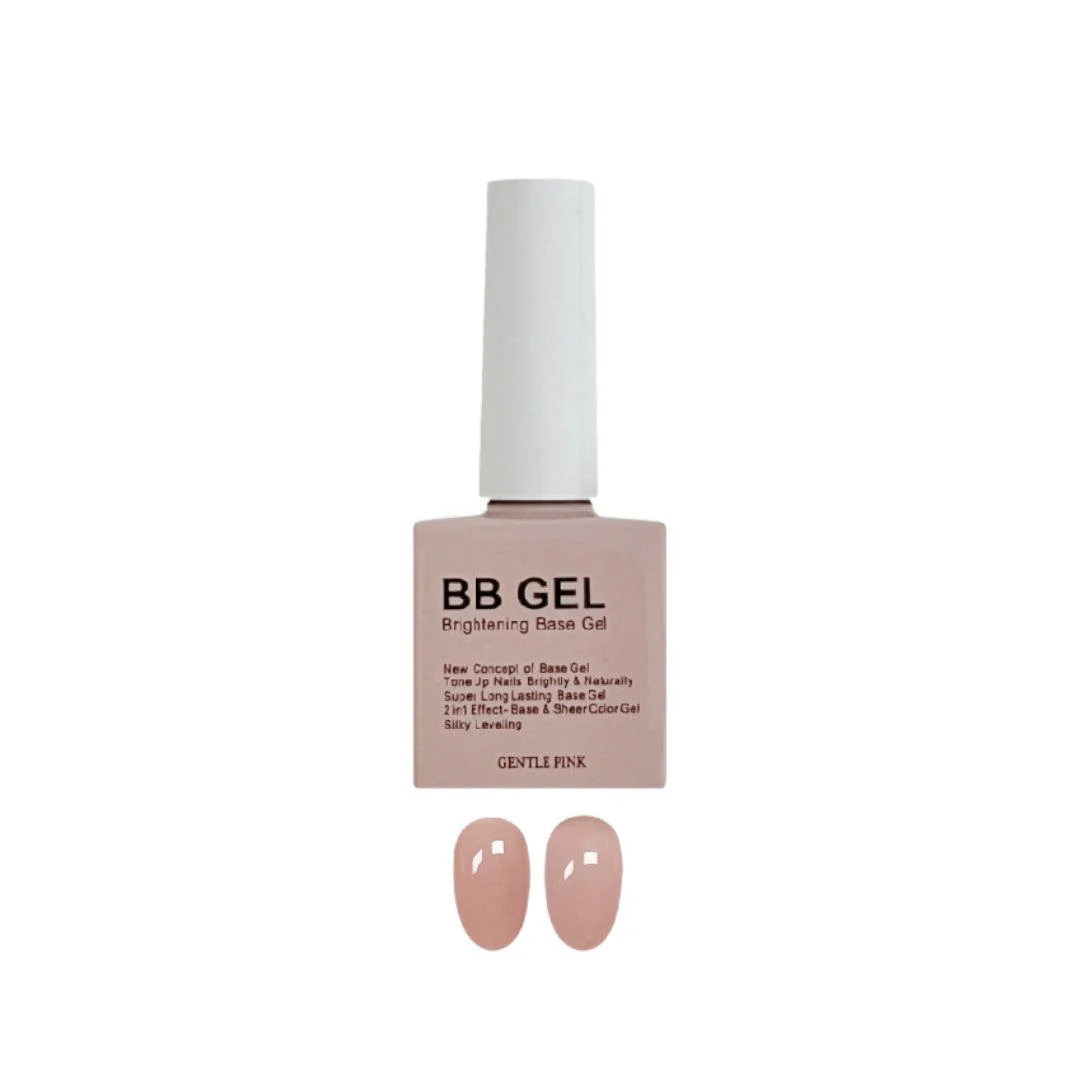 Gentle Pink BB Gel - 2In1 Brightening Colour Base Gel #BB06