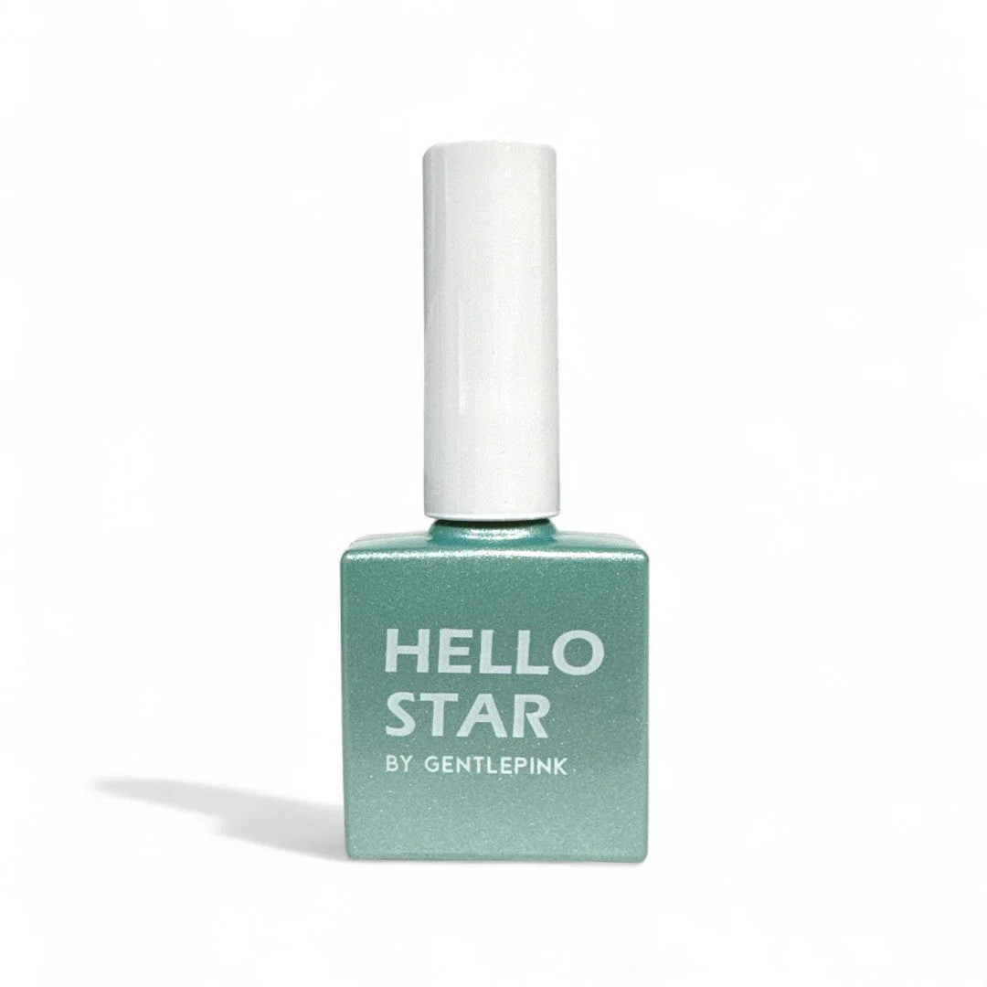 Gentle Pink Cat Eye Gel Polish - Green Apple Cider #ST105