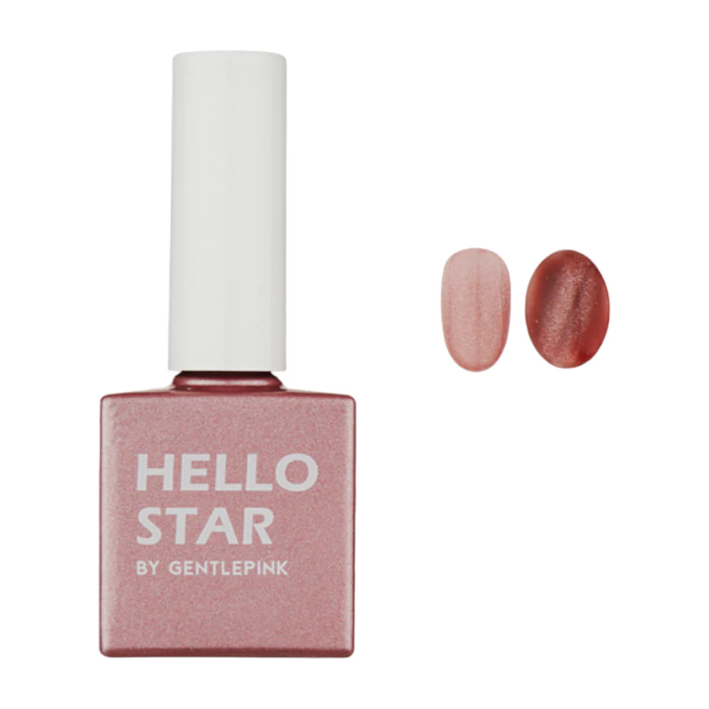 Gentle Pink Cat Eye Gel Polish #ST17 - Image 2