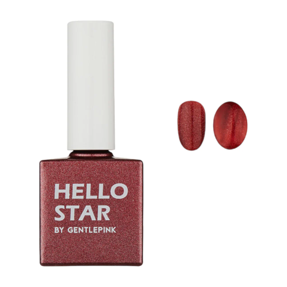 Gentle Pink Cat Eye Gel Polish #ST18 - Image 2