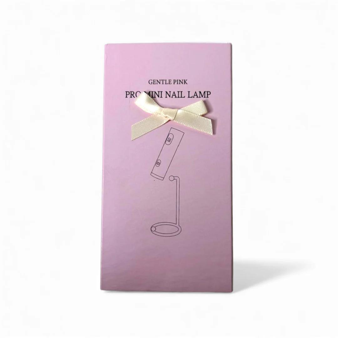 Gentle Pink Pro Mini LED Nail Lamp - Image 3