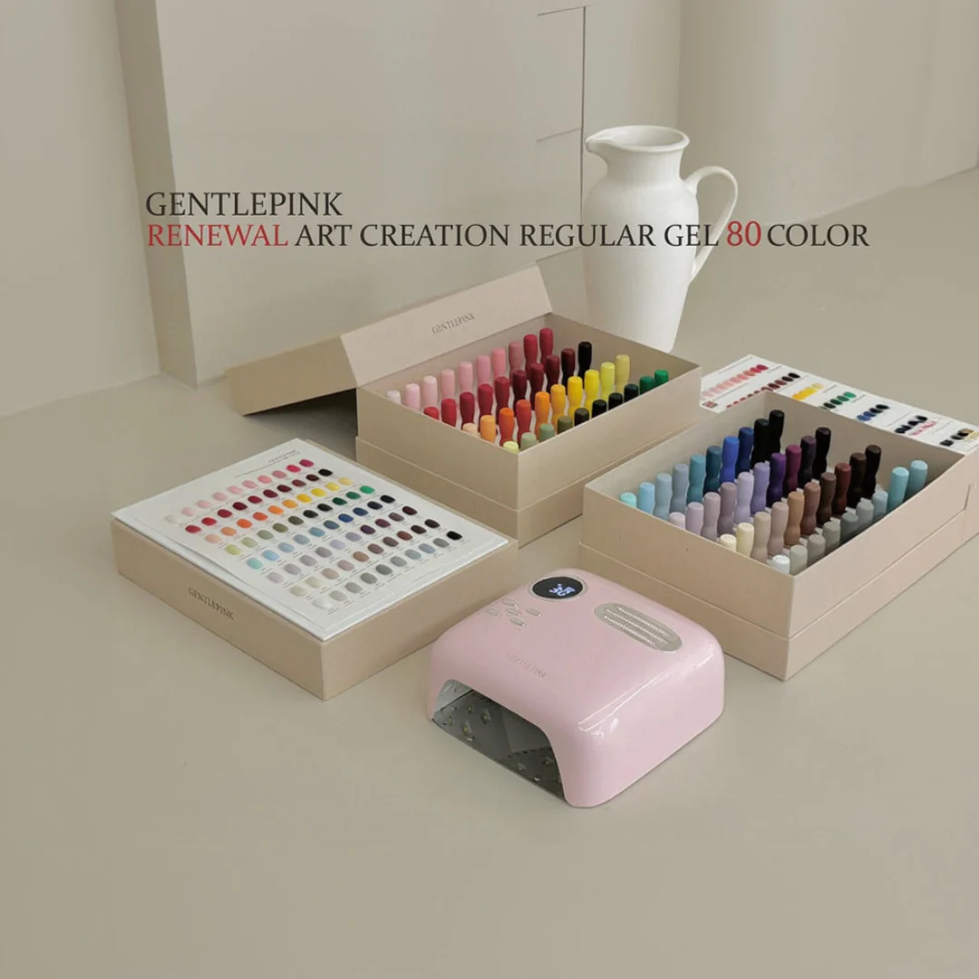Gentle Pink RENEWAL Regular Colour Set (80 Colour Set)