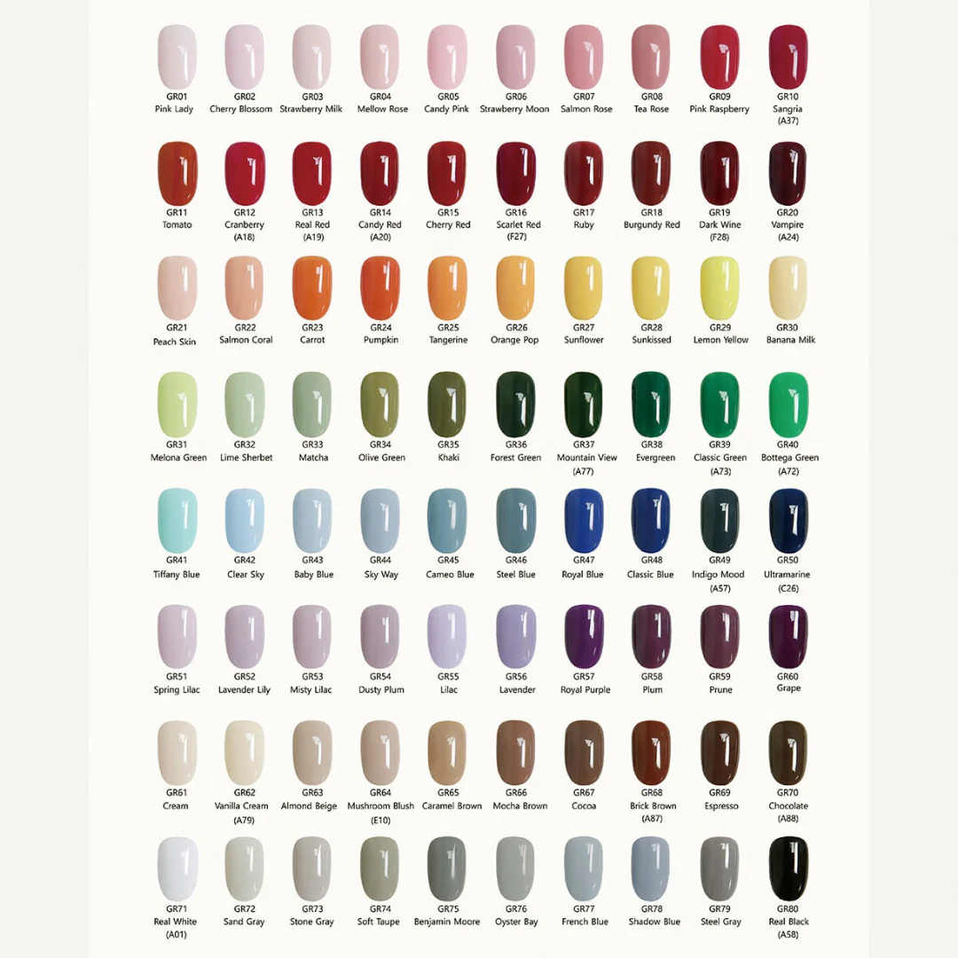 Gentle Pink RENEWAL Regular Colour Set (80 Colour Set) - Image 2