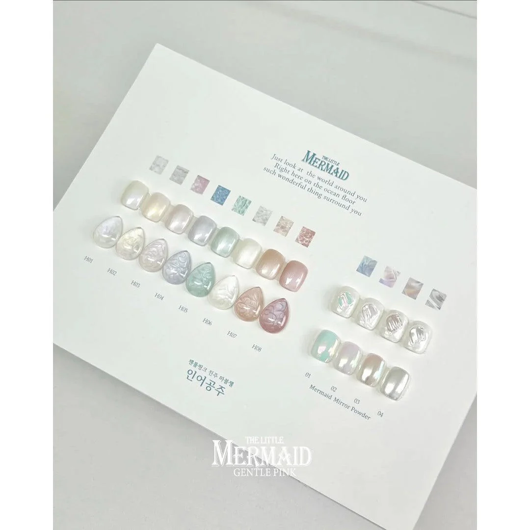 Gentle Pink - The Little Mermaid Collection #H01-08 + Nuance Mood Kit - Image 2