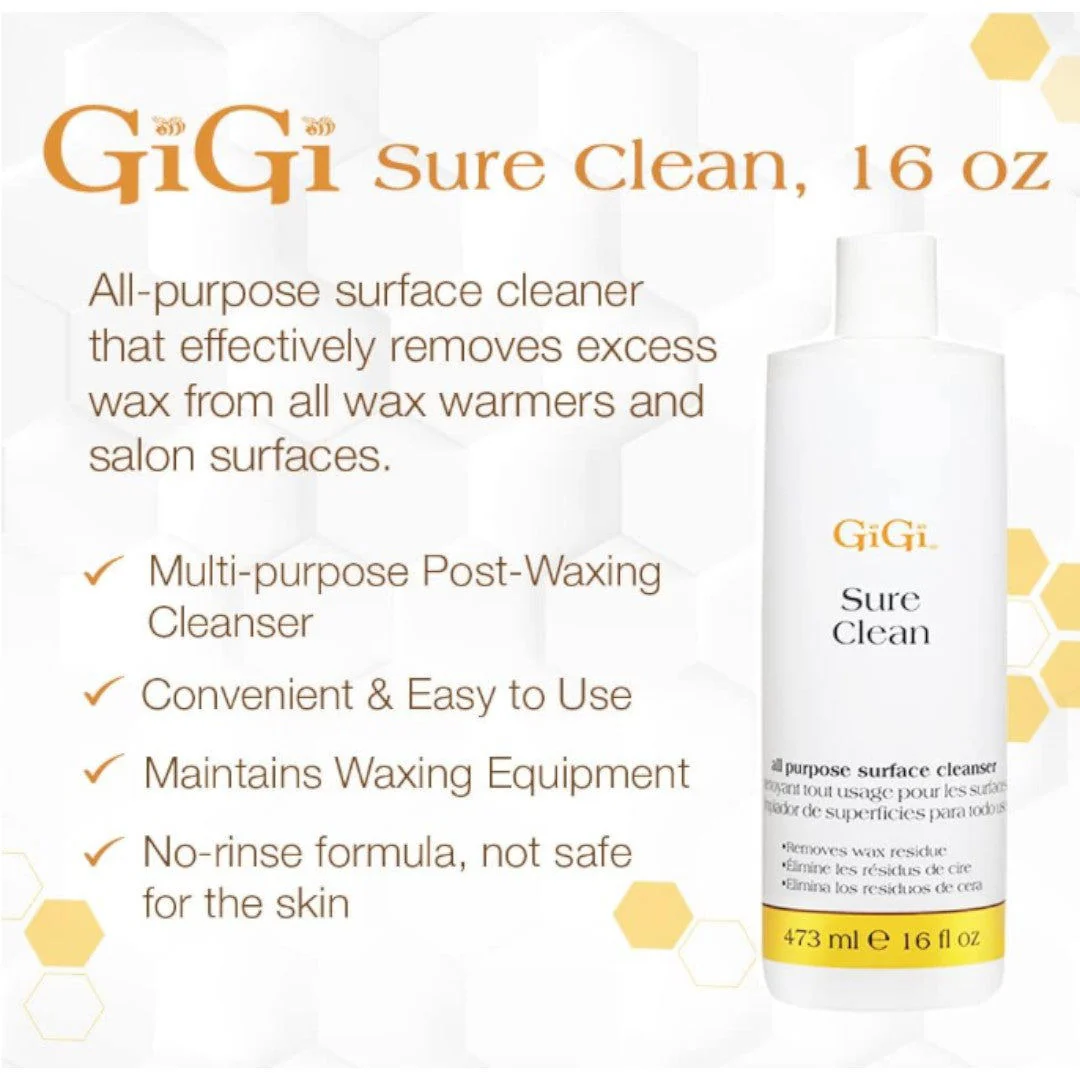 Gigi Sure Clean Surface Cleaner 16oz #0751 - Image 2