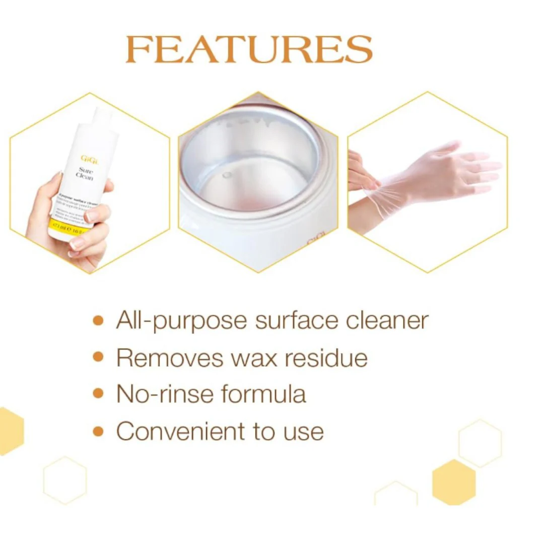 Gigi Sure Clean Surface Cleaner 16oz #0751 - Image 4