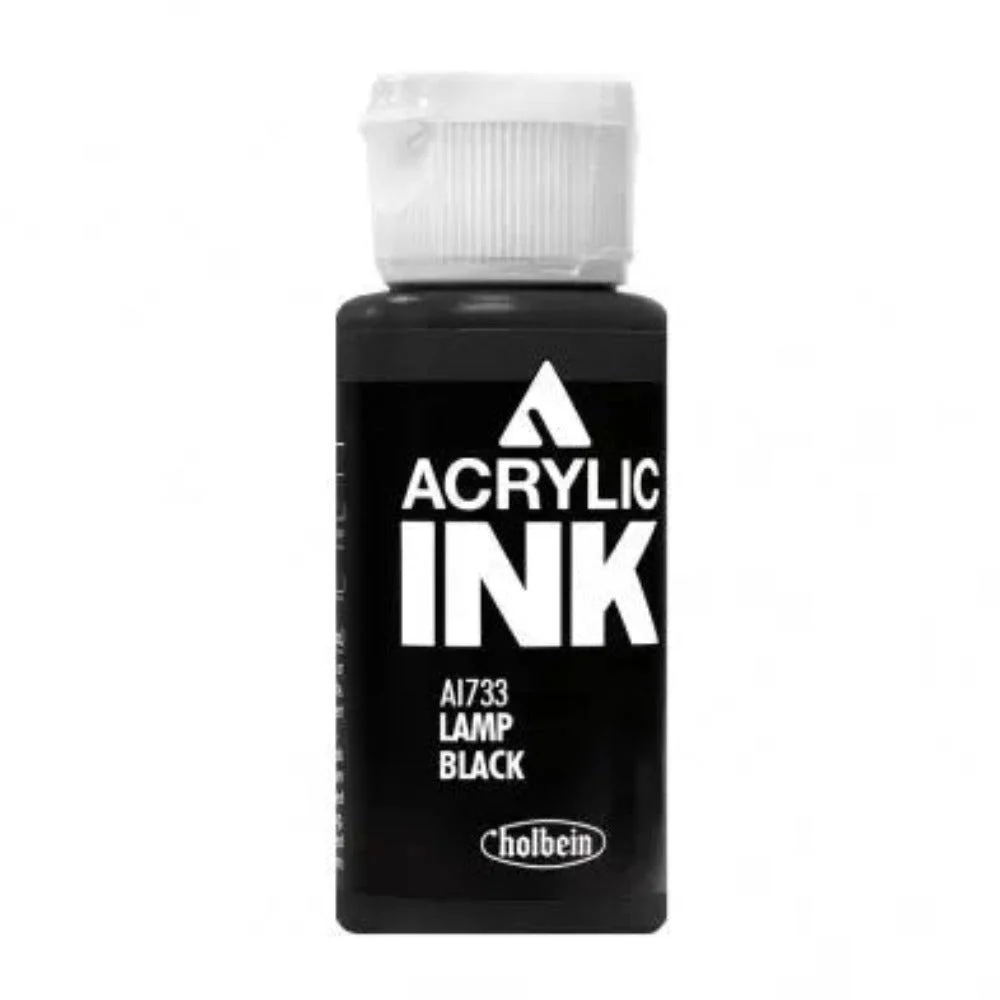 Holbein AI733 Lamp Black (A) 30mL