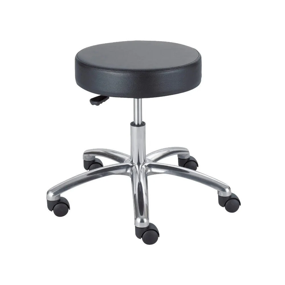 Hydraulic Circle Stool #3203B - Black