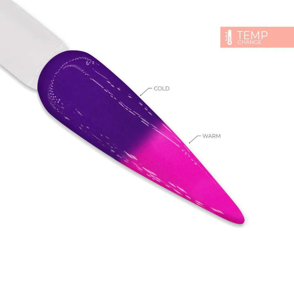 IGel Mood Change Gel Polish - Violet Petals #MC26 - Image 2