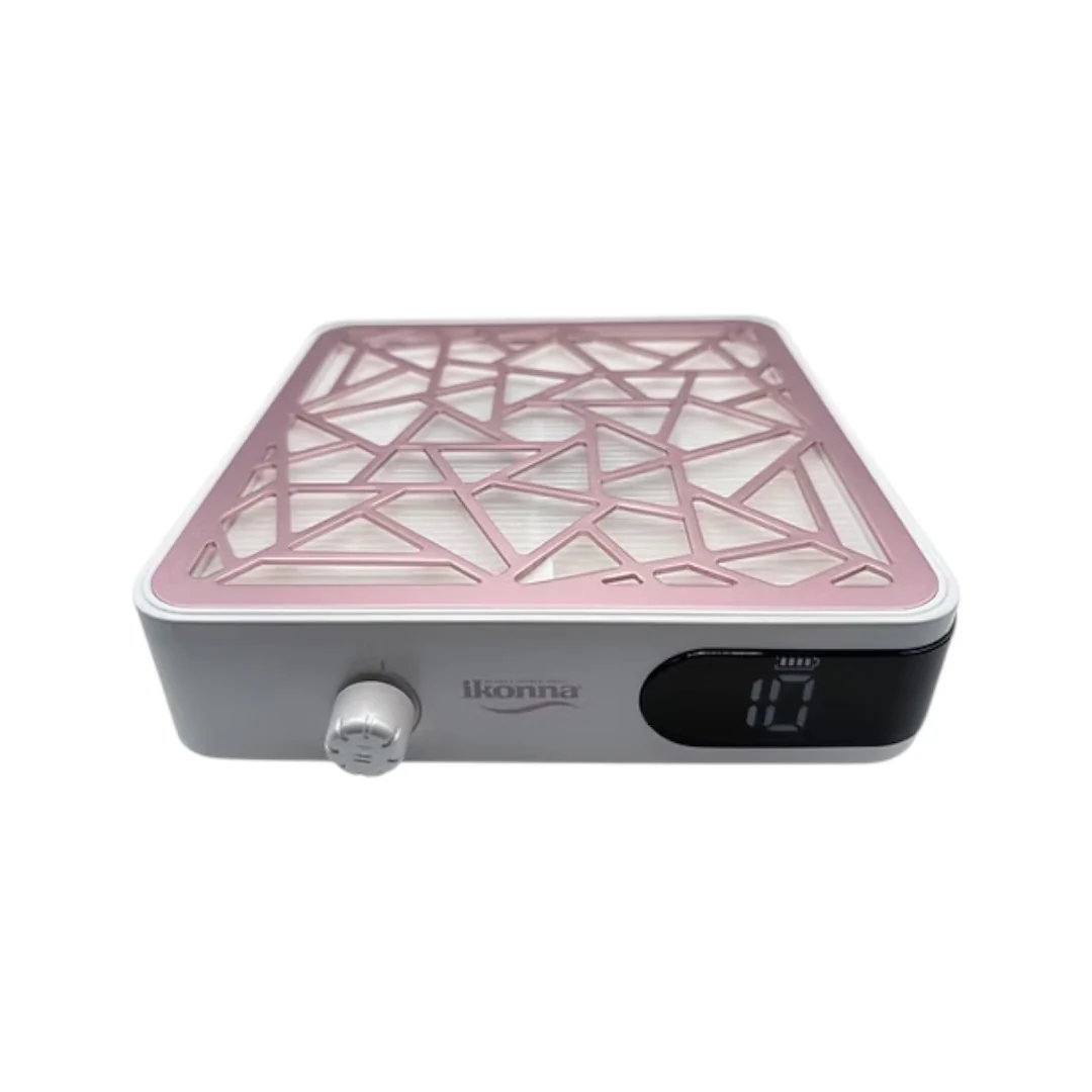 Ikonna Portable Nail Dust Collector - Rose Gold #NDC-RG - Image 2