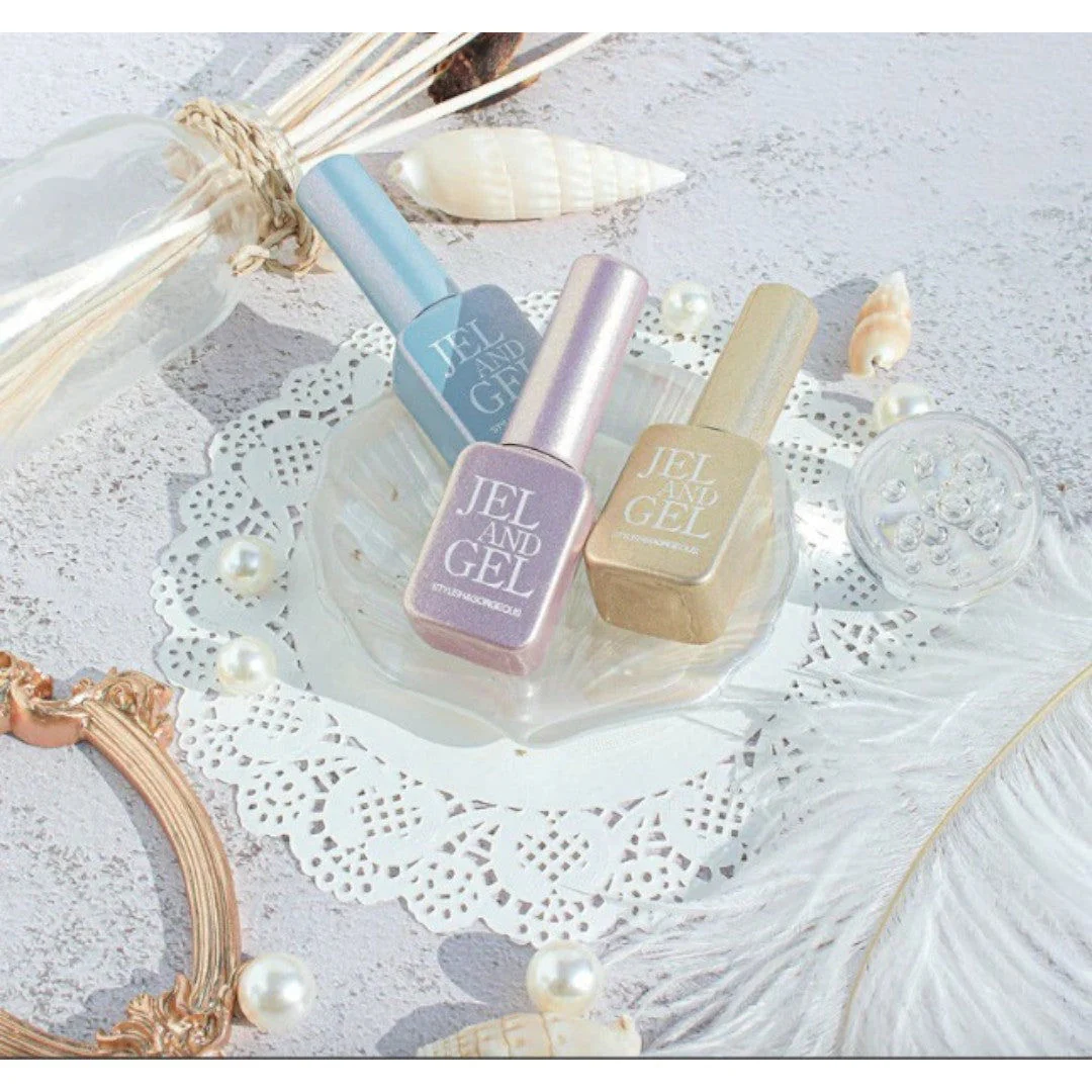 Jel and Gel Glitter Gel Polish - A Pearl In The Soil 1 Collection #G56-65 (10pcs) - Image 2