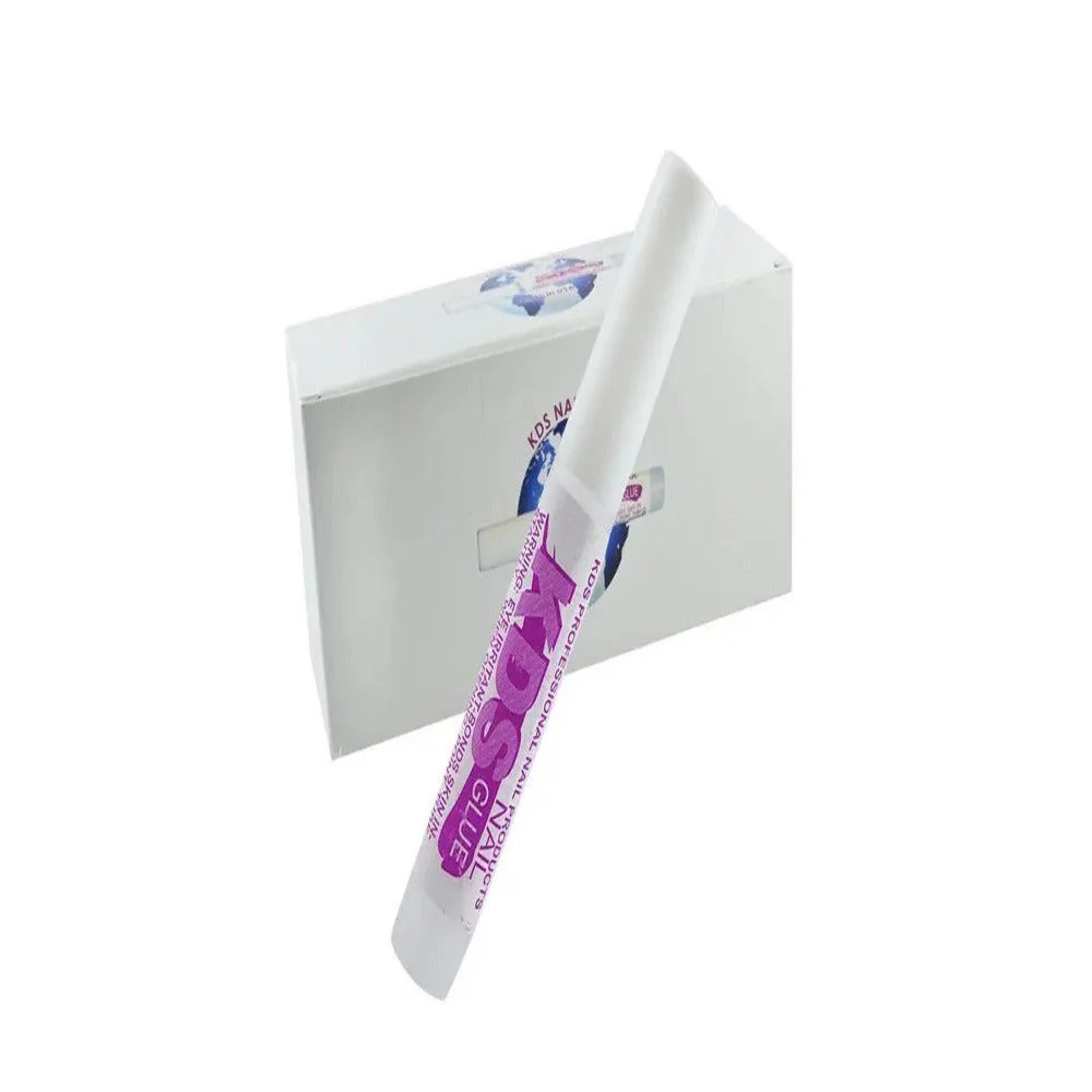 KDS Clear Nail Glue (Box of 250)