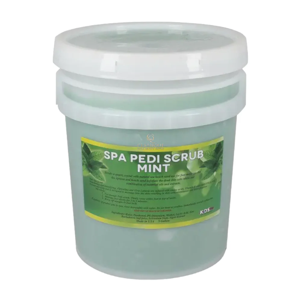 KDS Pedi Scrub 5Gal Bucket - Mint