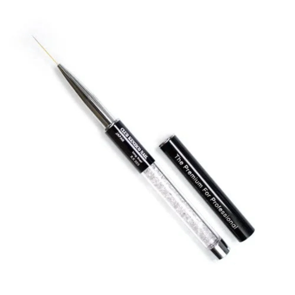 Kenzico Art Brush - Long Liner W/ Crystal Handle #303