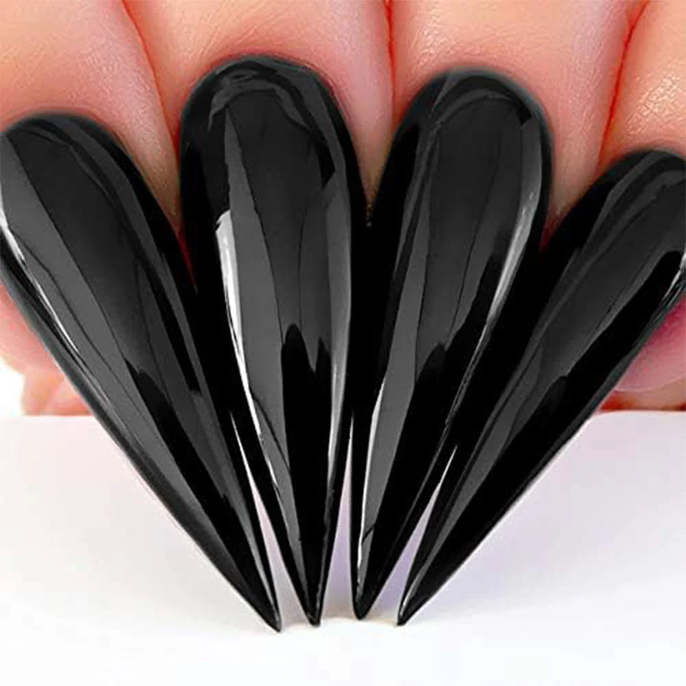 Kiara Sky Dipping Powder 1Oz - Black To Black #D435 - Image 2