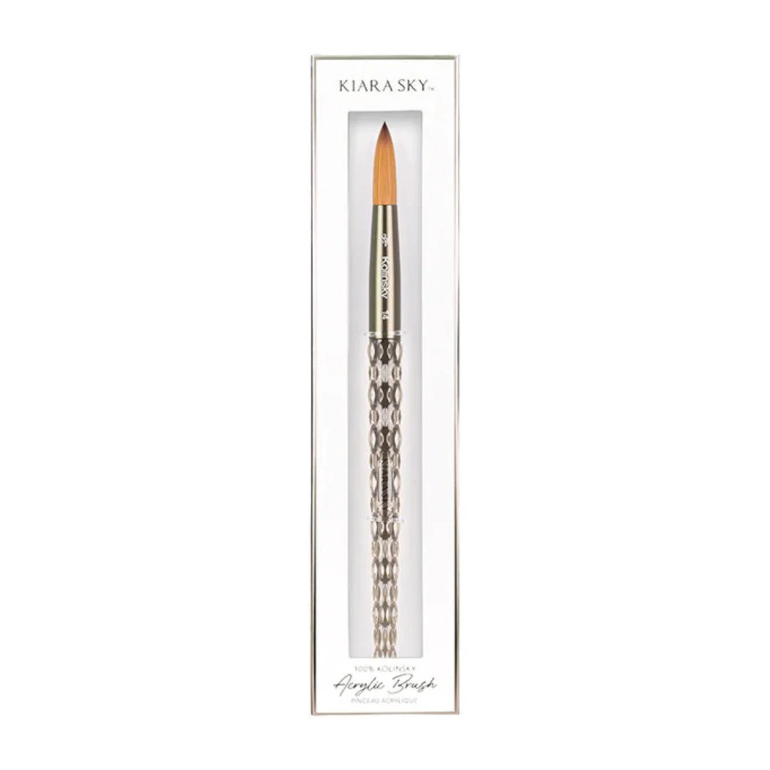 Kiara Sky Acrylic Brush - Kolinsky Clear - Image 8