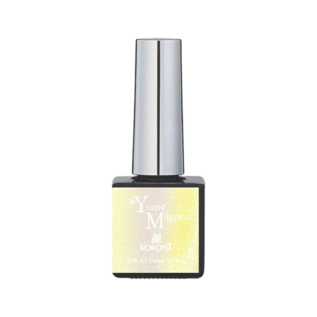 Kokoist Cat Eye Gel Polish - Yume Magnet Yellow #YM-45 - Image 2