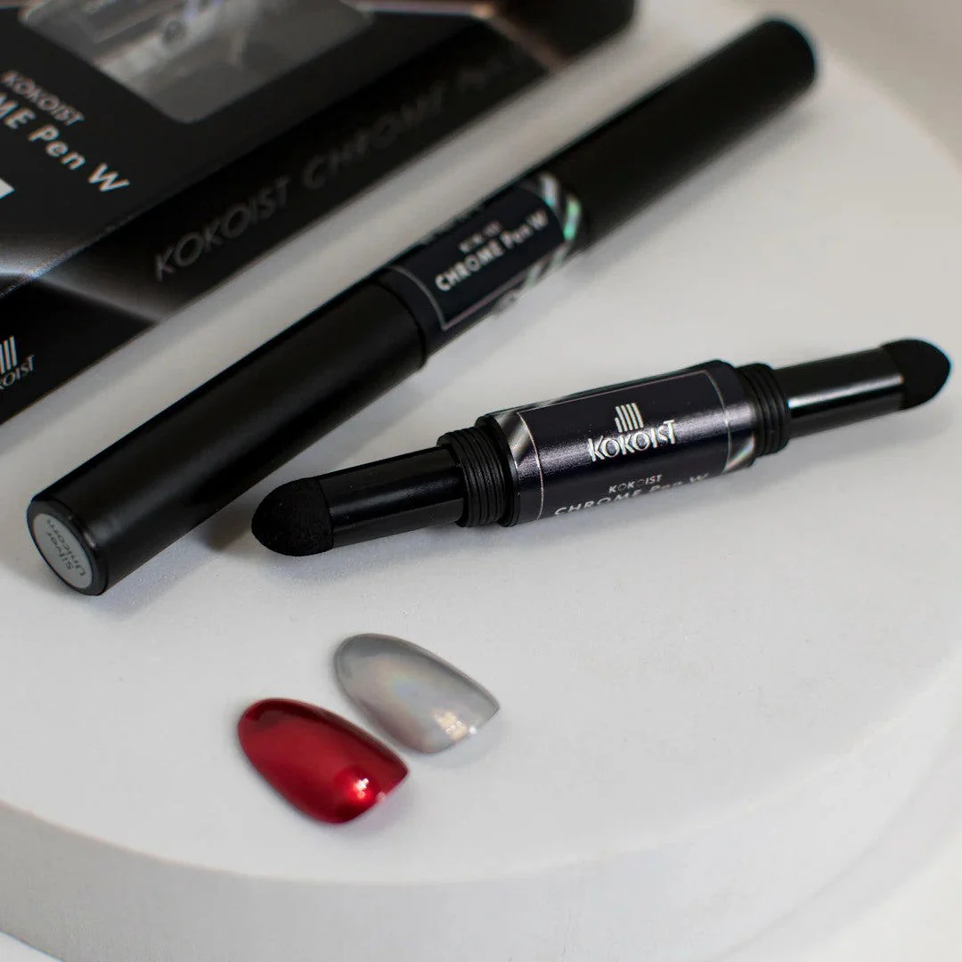 Kokoist Chrome Pen #W2 - Red Metal x Silver Unicorn - Image 2