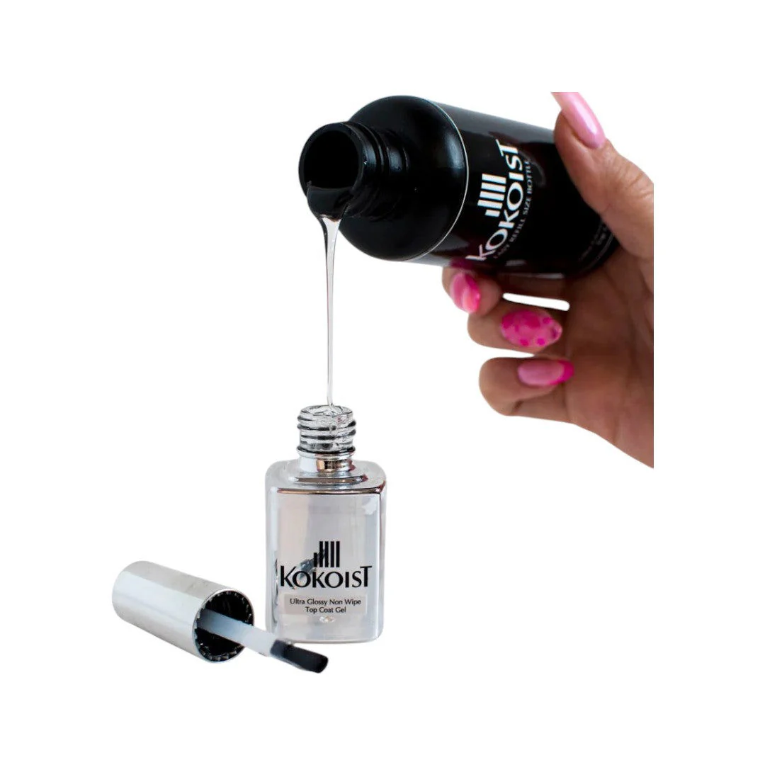 Kokoist Gel Top Coat - Non-Wipe Ultra Glossy 100g - Image 2