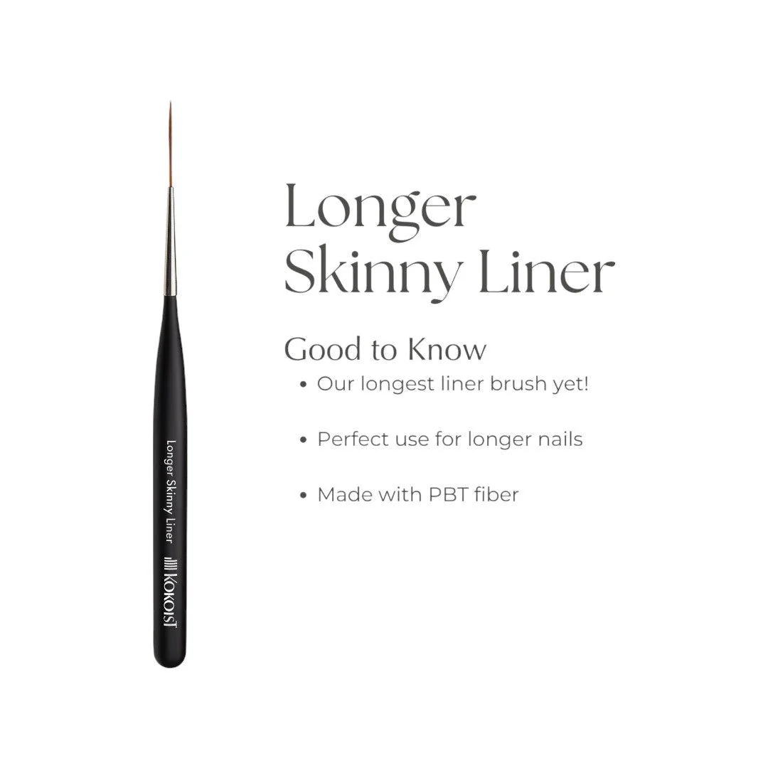 Kokoist Kumanofude Nail Brush - Long Liner - Image 2