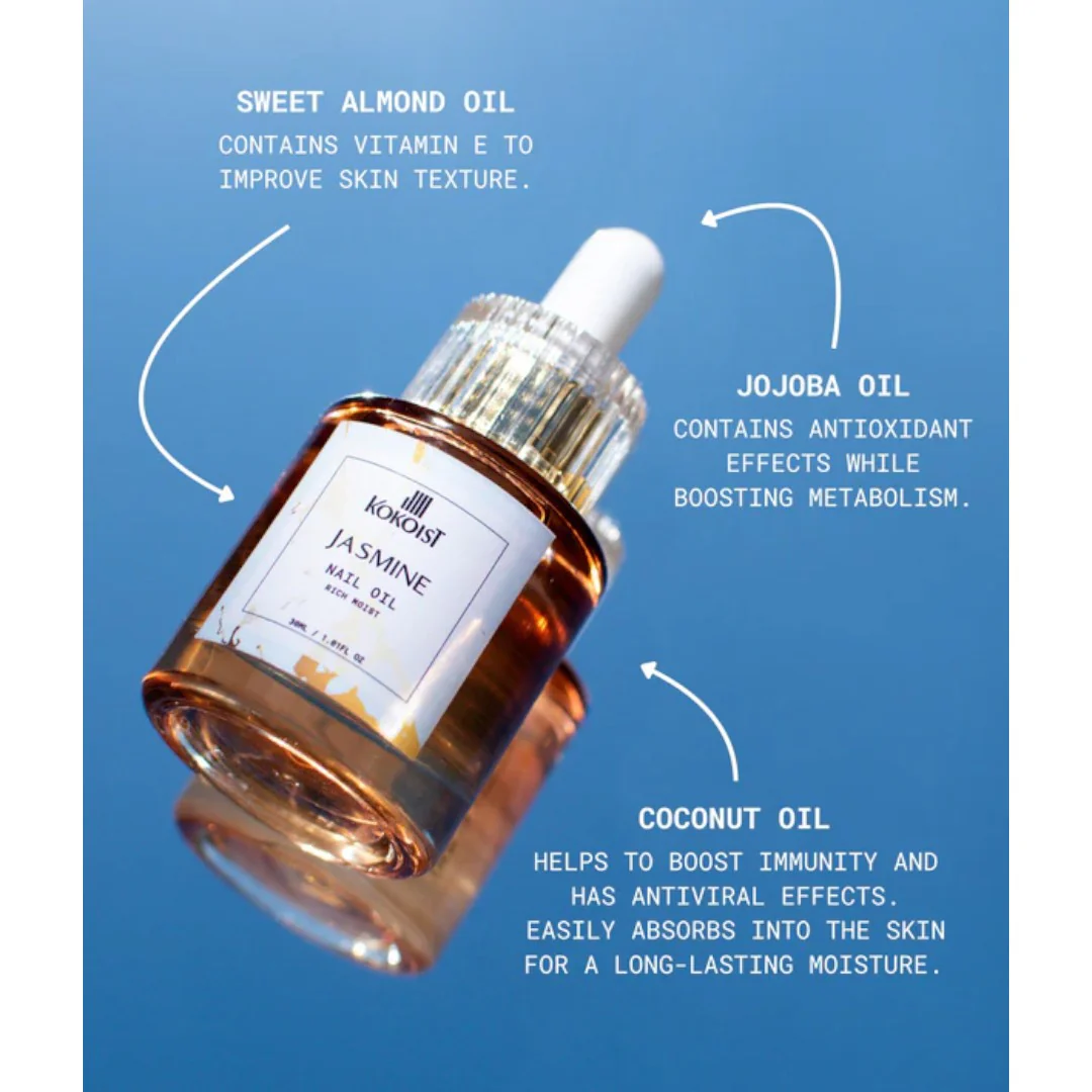 Kokoist Nail Oil - Jasmine 30ml - Image 3