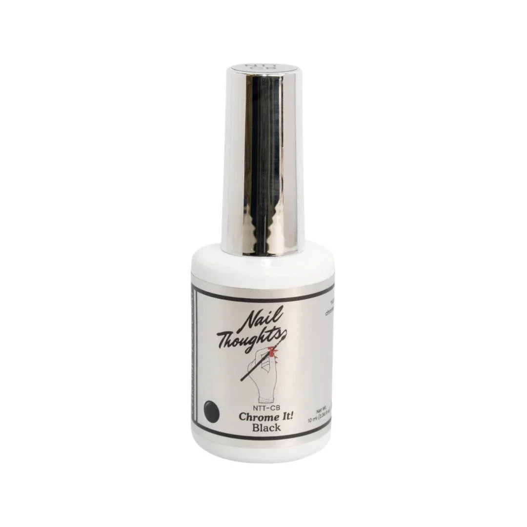 Kokoist Non-wipe Gel Polish - Chrome It! - Black #NTT-CB
