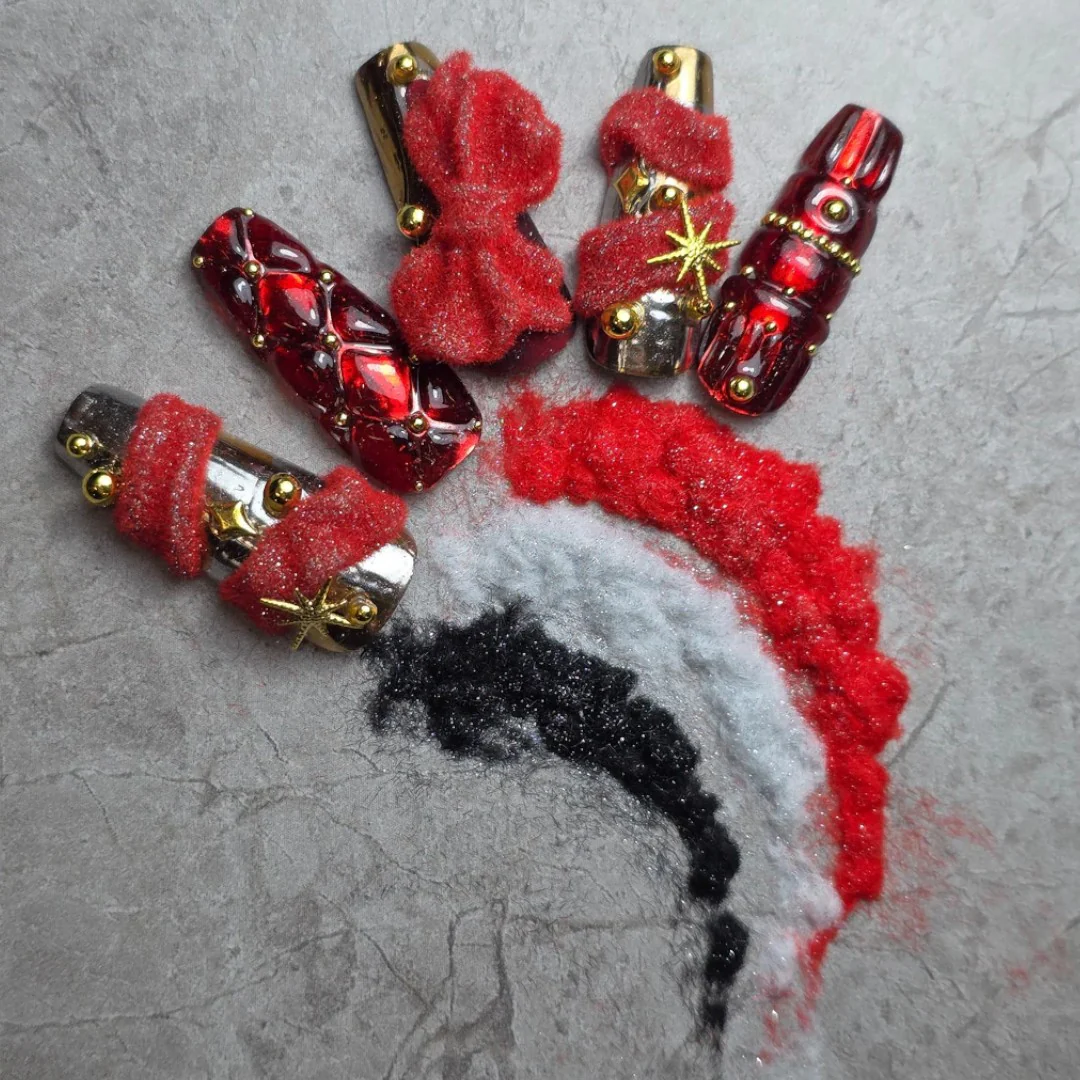 Kokoist Pushu Pushu Fluffy Glitter Set - Image 4
