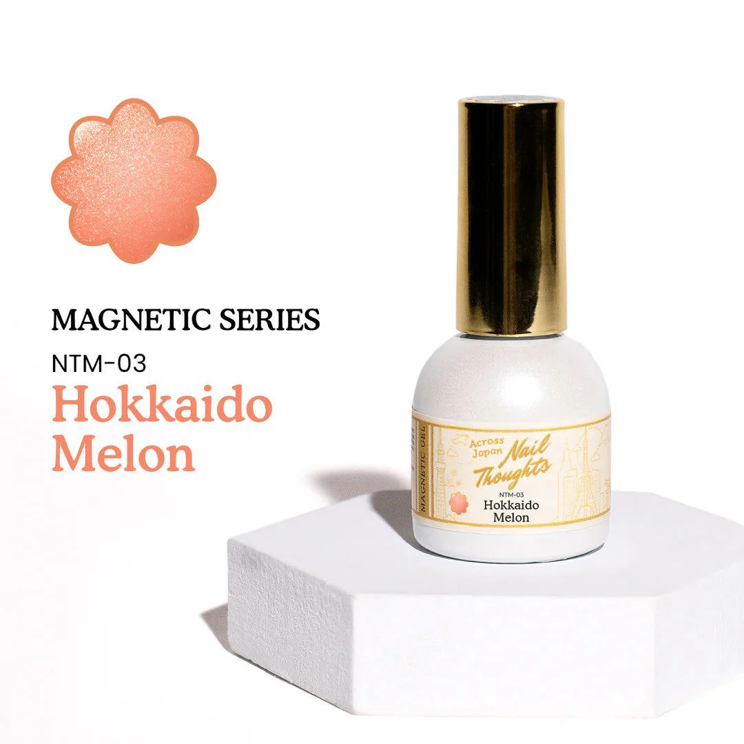 Kokoist x Nail Thoughts Cat Eye Gel Polish - Hokkaido Melon #NTM-03 - Image 2