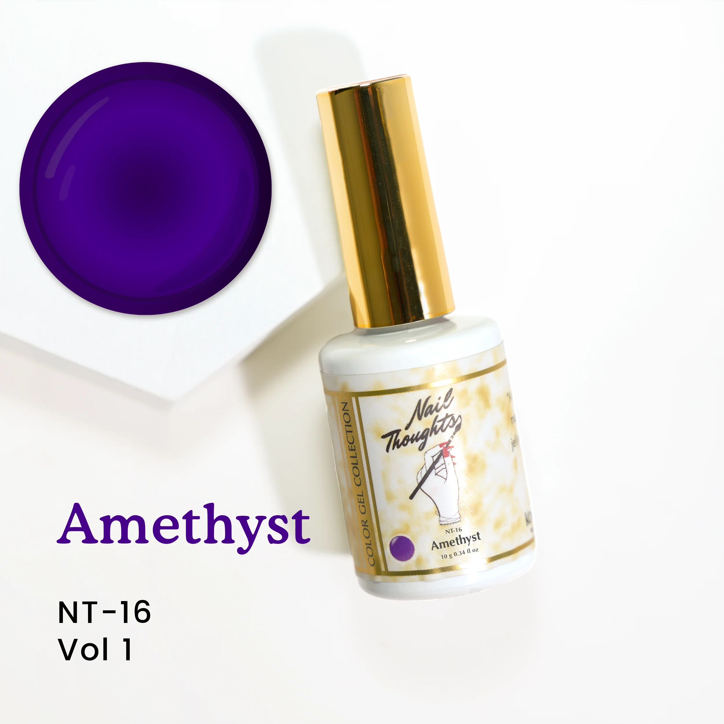 Kokoist X Nail Thoughts Colour Gel - Amethyst #NT-16 - Image 2