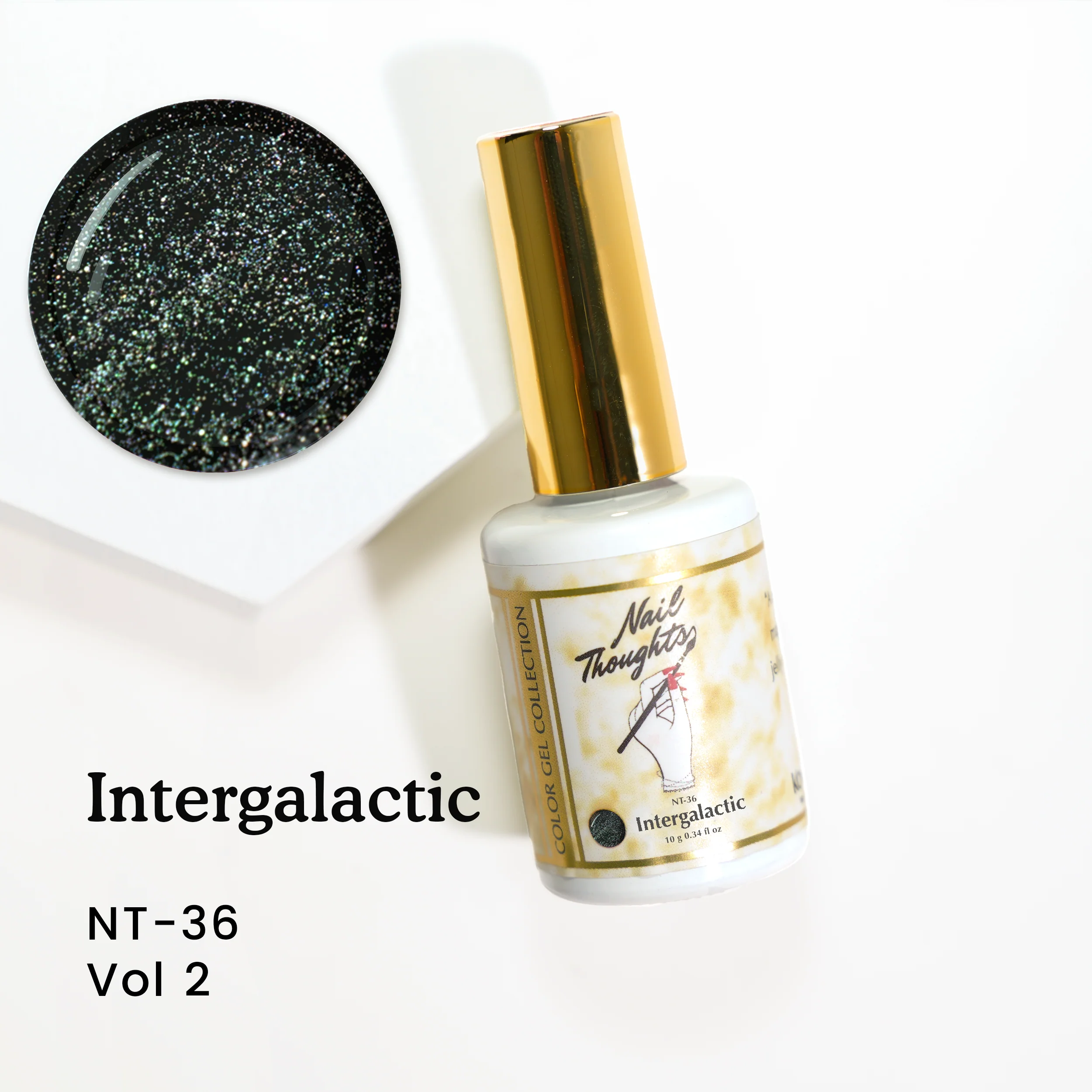 Kokoist X Nail Thoughts Colour Gel - Intergalactic #NT-36 - Image 2