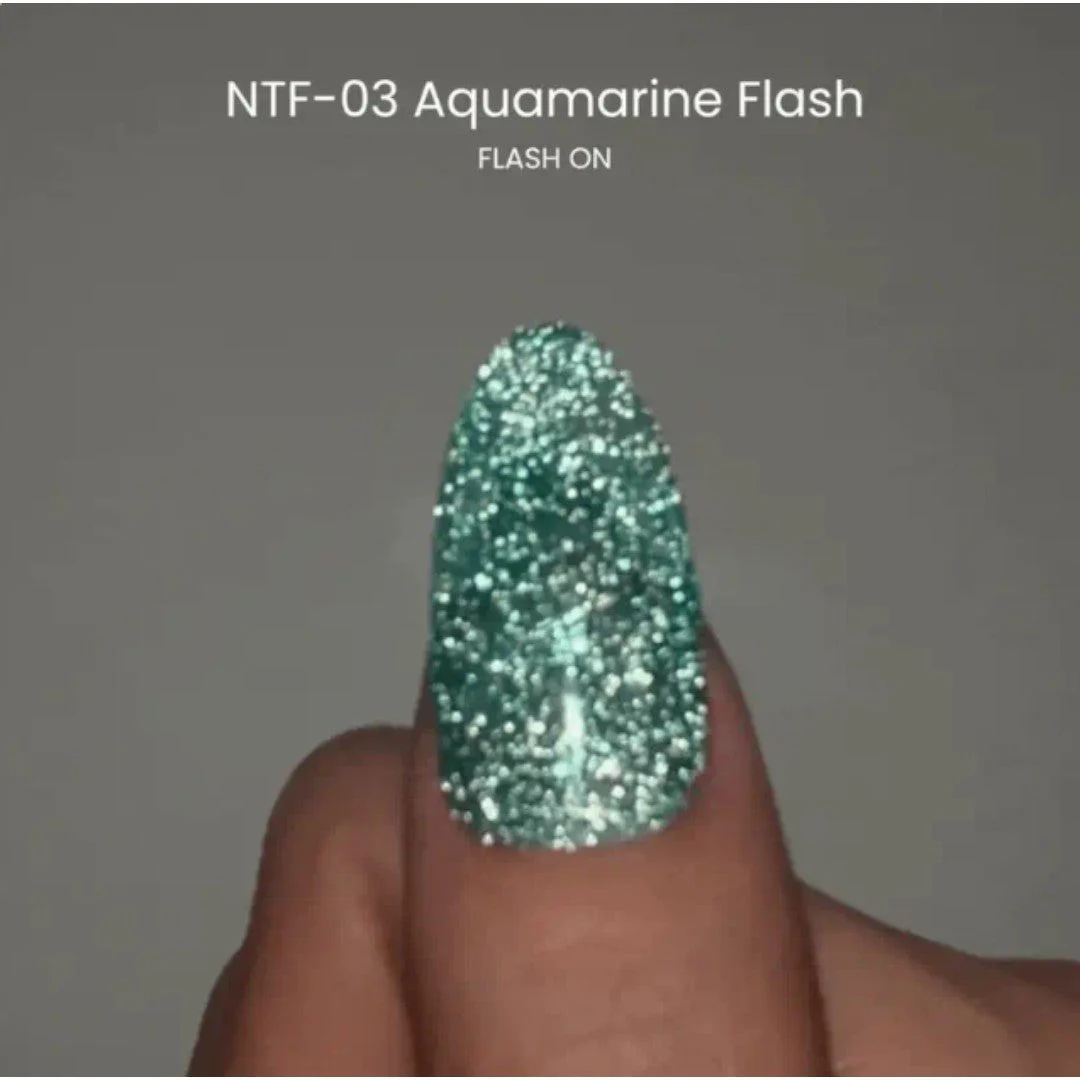 Kokoist x Nail Thoughts Flash Colour Gel - Aquamarine Flash #NTF-03 - Image 2
