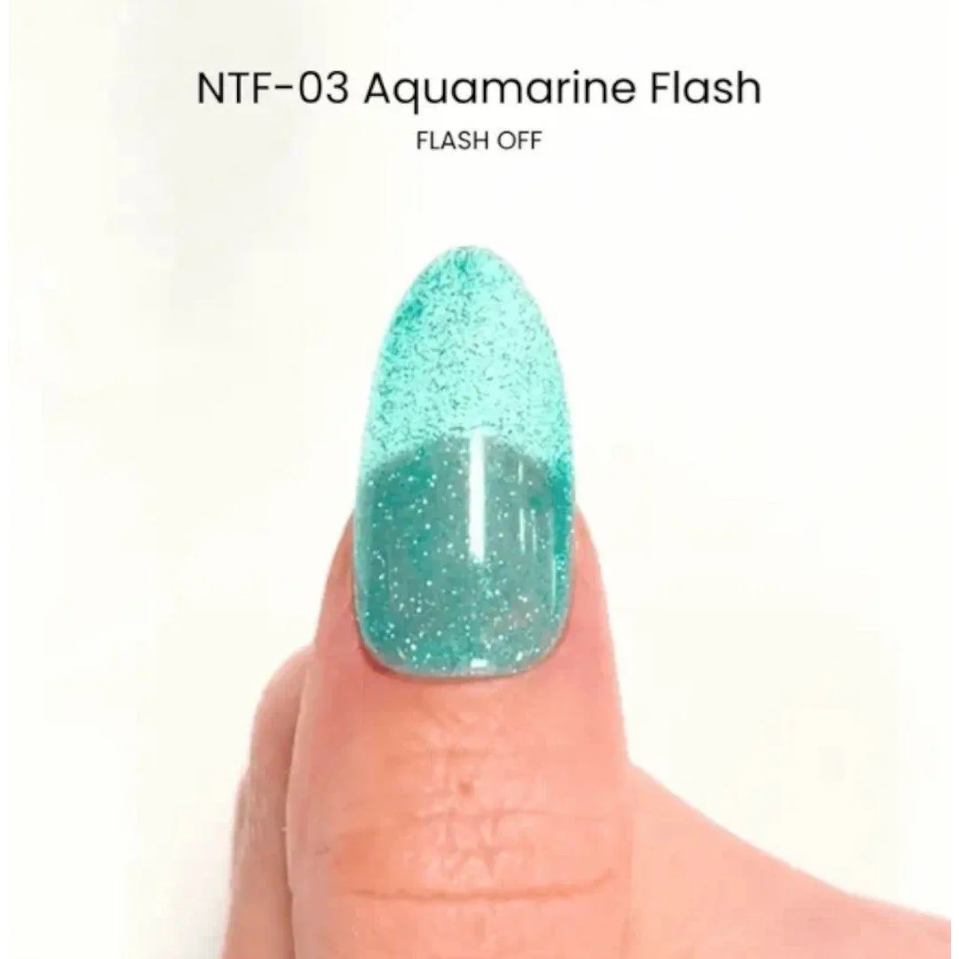 Kokoist x Nail Thoughts Flash Colour Gel - Aquamarine Flash #NTF-03 - Image 3