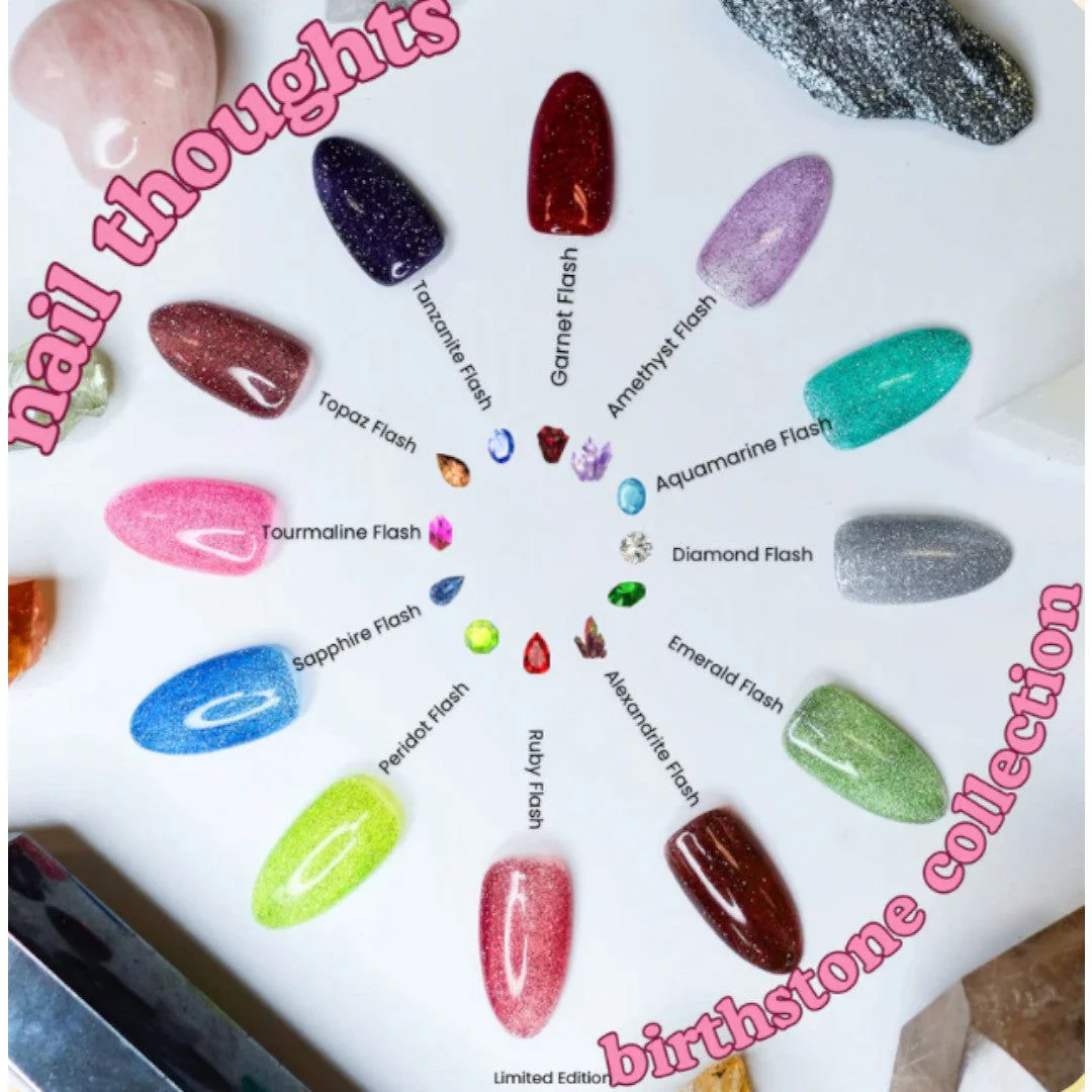 Kokoist x Nail Thoughts Flash Colour Gel - Birthstone Collection - Image 3