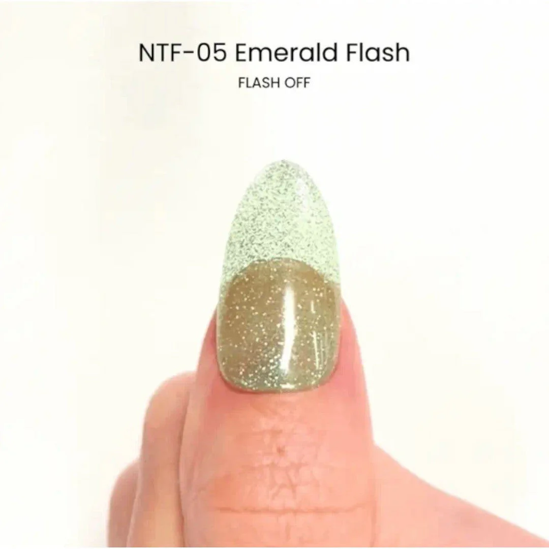 Kokoist x Nail Thoughts Flash Colour Gel - Emerald Flash #NTF-05 - Image 3