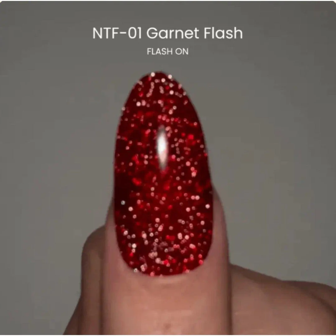 Kokoist x Nail Thoughts Flash Colour Gel - Garnet Flash #NTF-01 - Image 2
