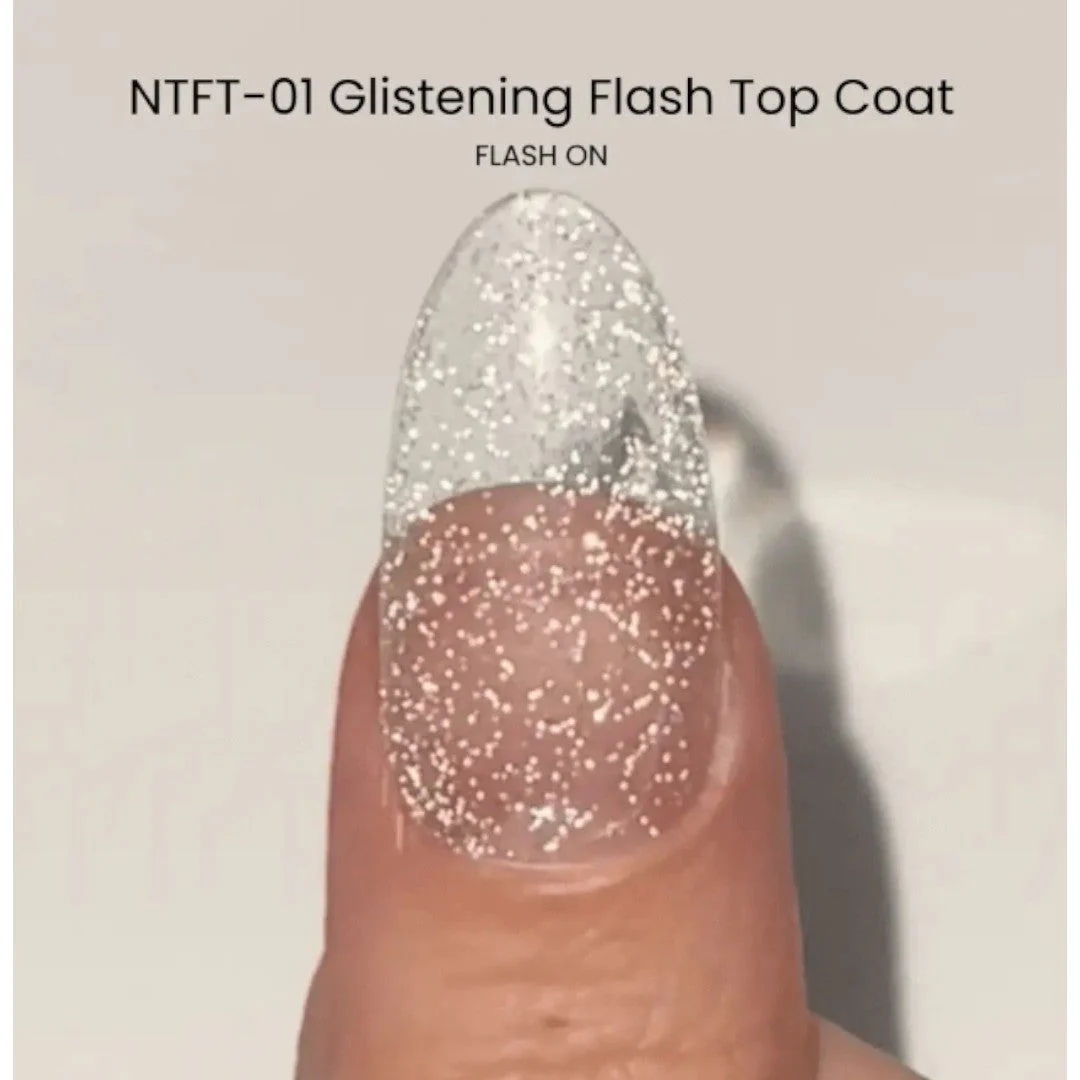 Kokoist x Nail Thoughts Gel Top Coat - Glistening Flash - Image 4