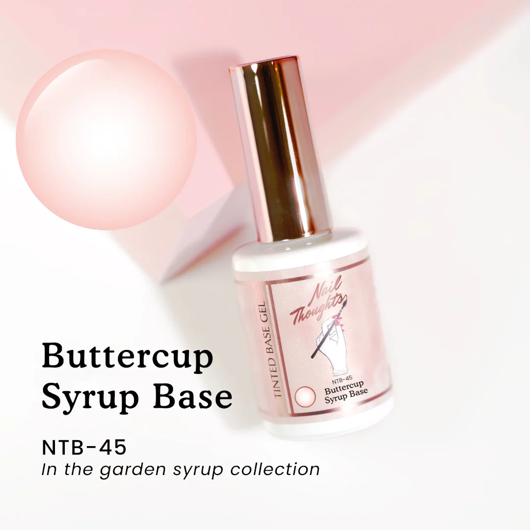 Kokoist X Nail Thoughts Tinted Base Gel - Buttercup Syrup #NTB-45 - Image 2