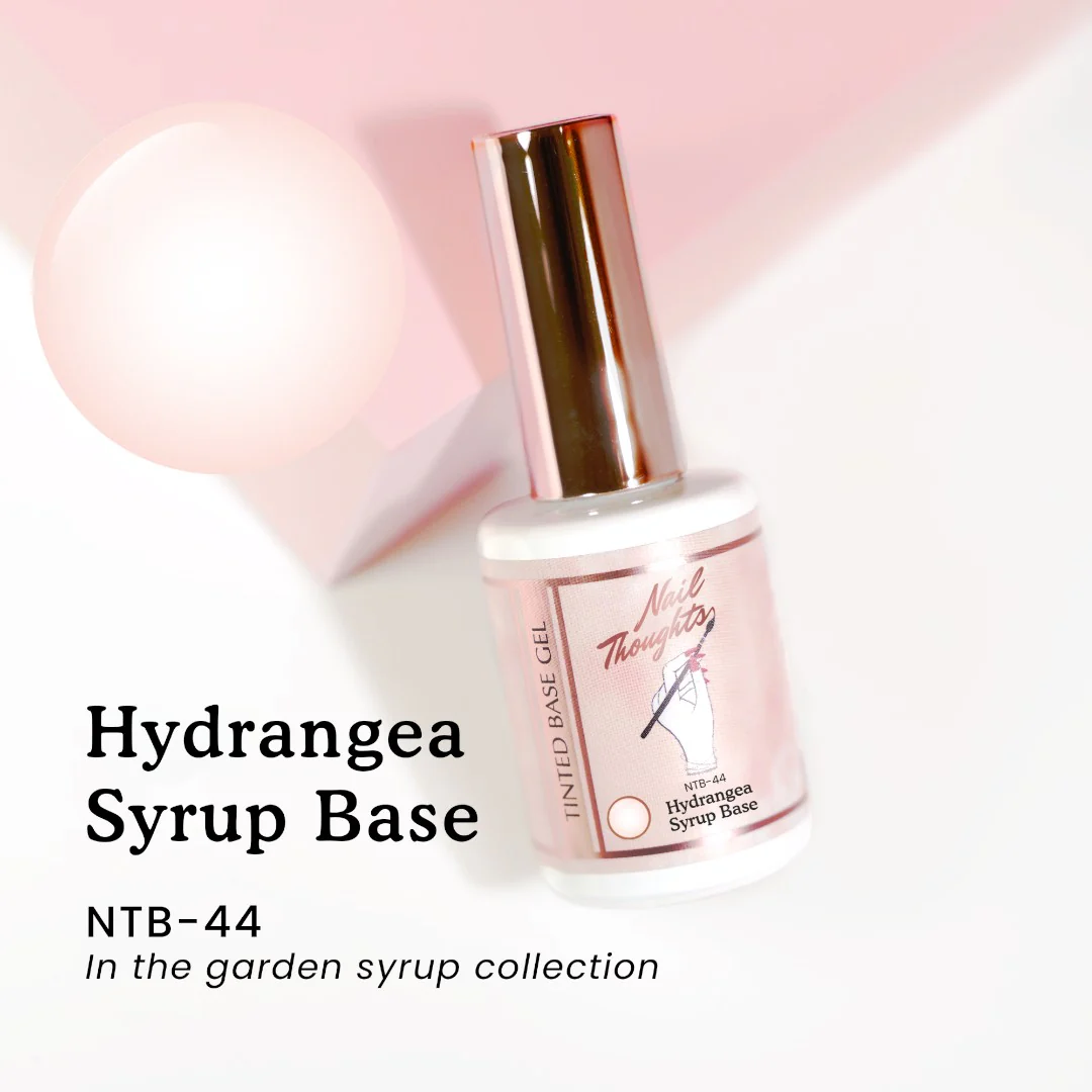 Kokoist X Nail Thoughts Tinted Base Gel - Hydrangea Syrup #NTB-44 - Image 2