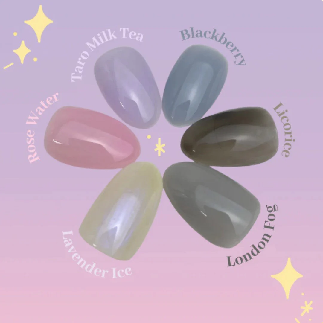 Kokoist X Nail Thoughts Tinted Base Gel - Lavender Ice Base #NTB-30 - Image 2