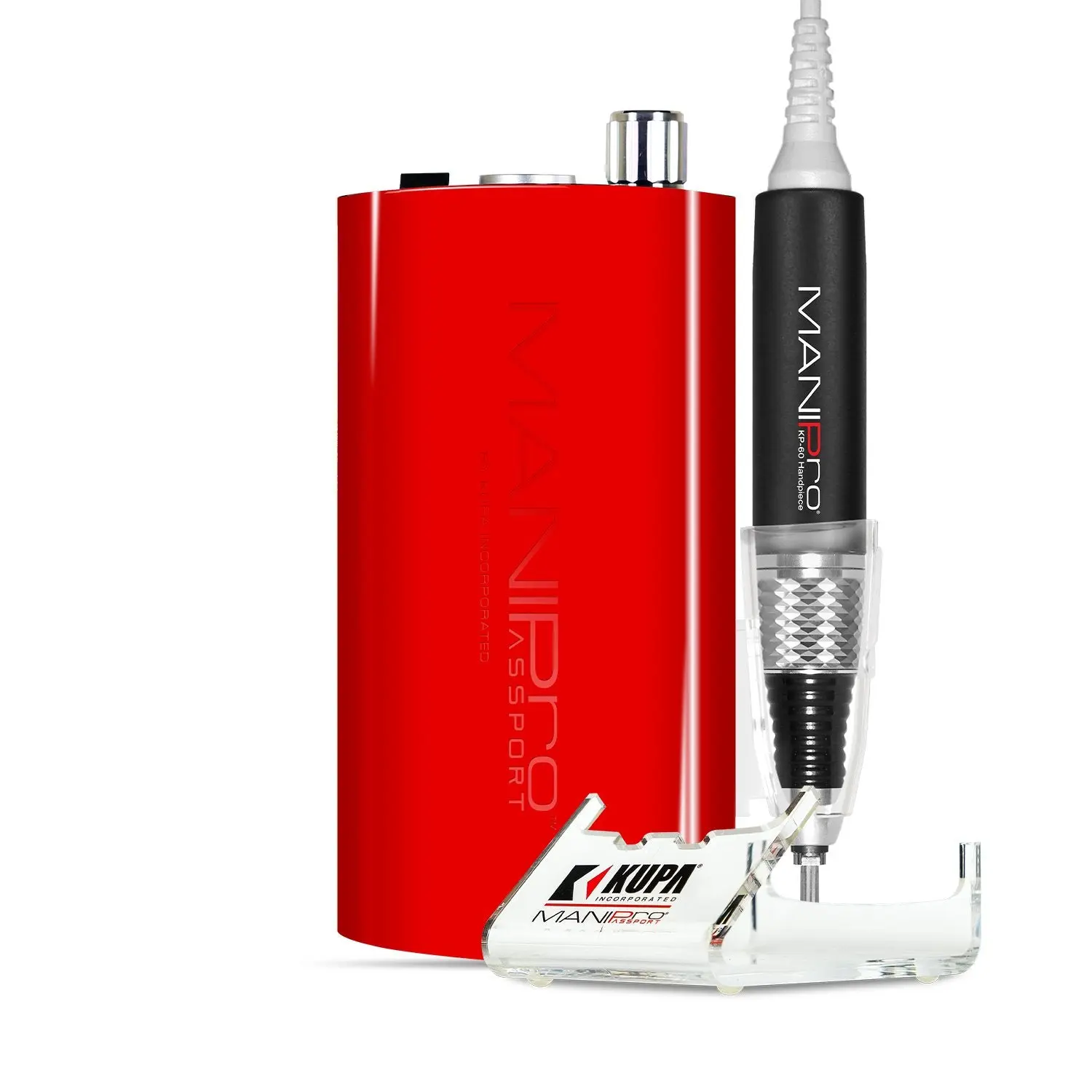 Kupa ManiPro Passport E-File Complete Set w/ KP-55 Handpiece (Cradle Not Included) - Image 4