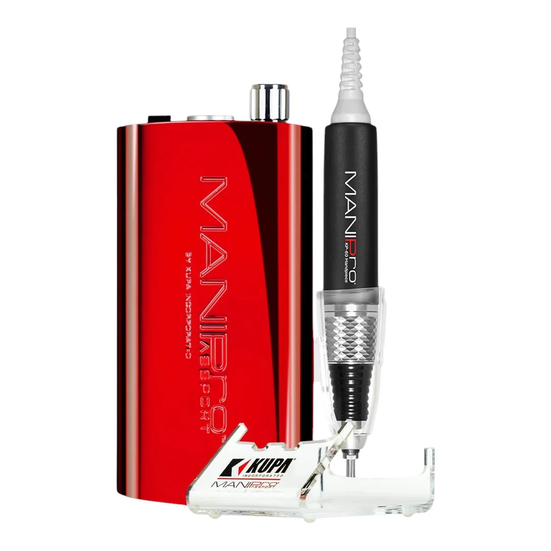 Kupa ManiPro Passport E-File Complete Set w/ KP-65 Handpiece (Cradle Not Included)