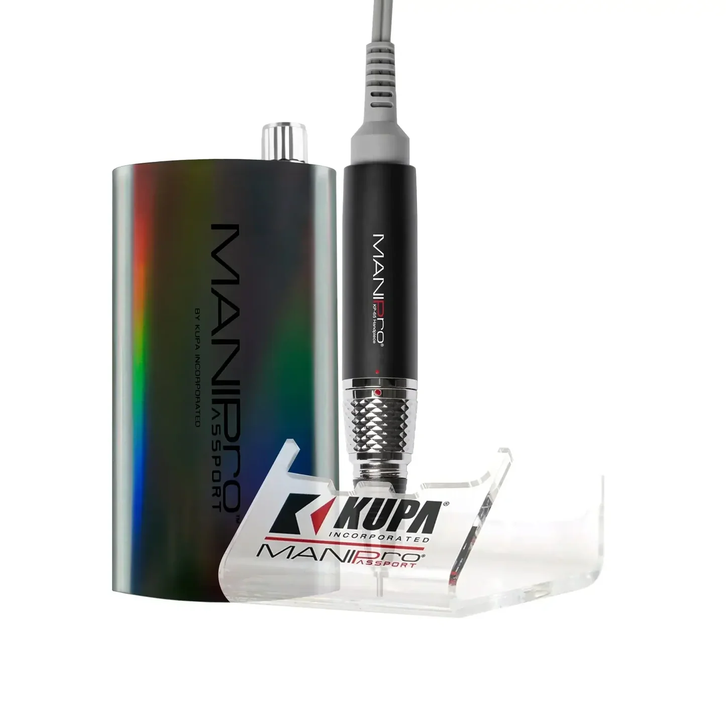 Kupa ManiPro Passport E-File Complete Set w/ KP-65 Handpiece (Cradle Not Included) - Image 10