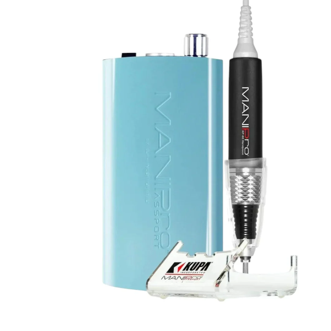 Kupa ManiPro Passport E-File Complete Set w/ KP-65 Handpiece (Cradle Not Included) - Image 12