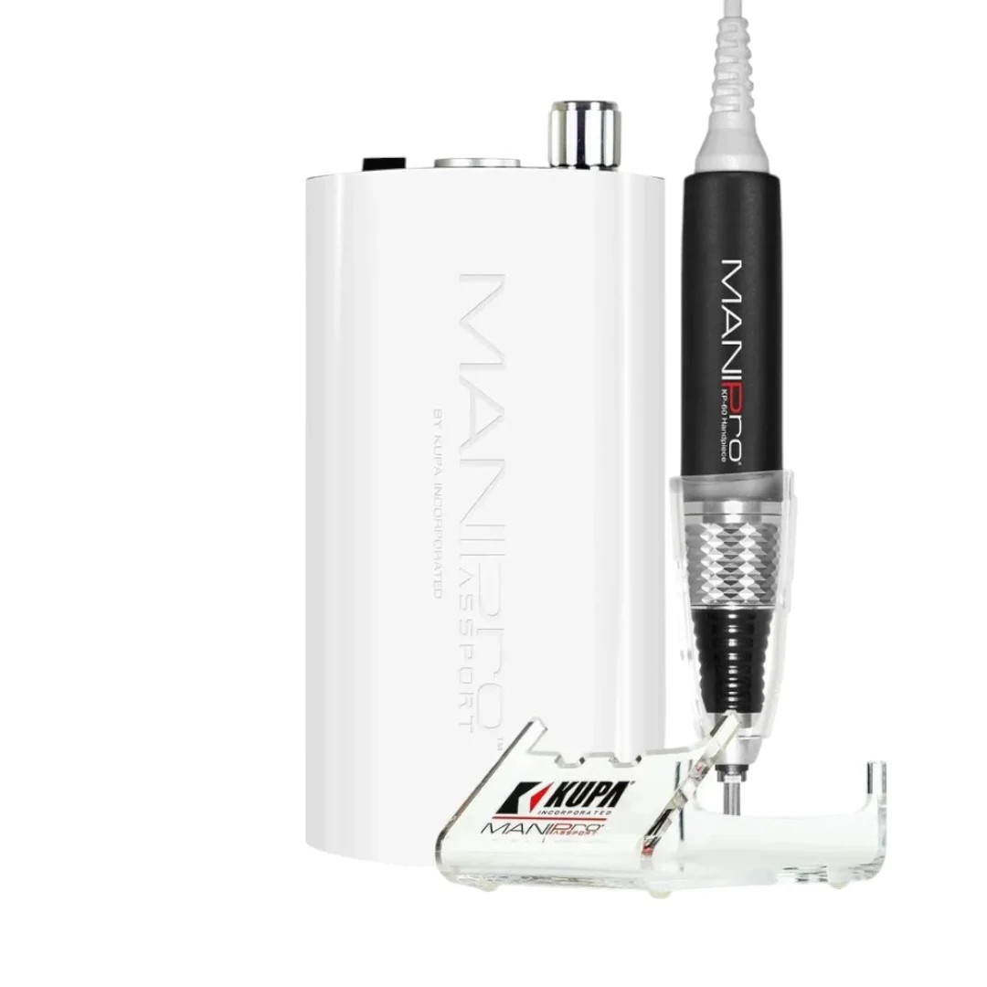 Kupa ManiPro Passport E-File Complete Set w/ KP-65 Handpiece (Cradle Not Included) - Image 8