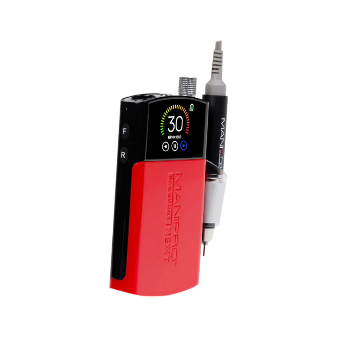 Kupa Manipro Passport Next Complete W/ KP-65 Handpiece - Black W/ Red Jacket - Image 2