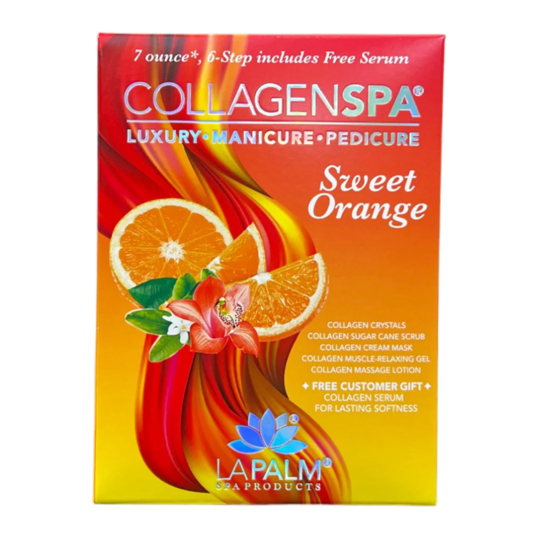La Palm Collagen Spa 6Step W/ Bomber - Sweet Orange
